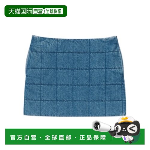 自营Gucci 绗缝牛仔半身裙 766042XDCQ1包臀裙a字裙
