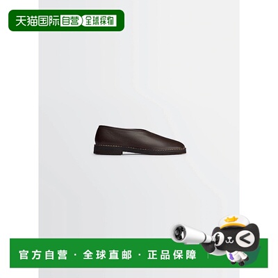 欧洲直邮LEMAIRE (2025新品) 滚边粒面皮革乐福鞋