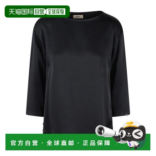香港直邮HERNO 女士外套 BL000005D126579300 SS2024 黑色 Blouse
