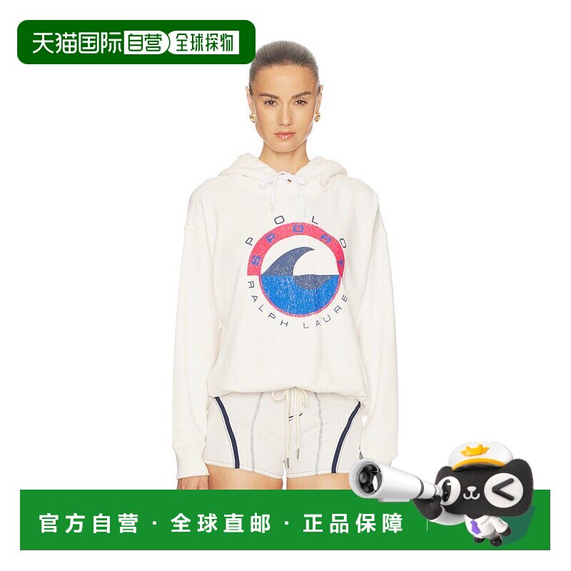 1h可退 Polo Ralph Lauren Polo 拉夫 劳伦 女士 带帽套头衫运动