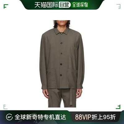 香港直邮Sacai 男士 Suiting 衬衫式休闲夹克 2403267M