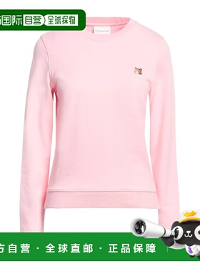 香港直邮MAISON KITSUNE 女士 运动衫 pink粉色 舒适时尚卫衣