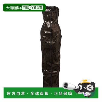1h可退 香港直邮Rick Owens 无袖连衣裙 RP01F6524SRAKM3