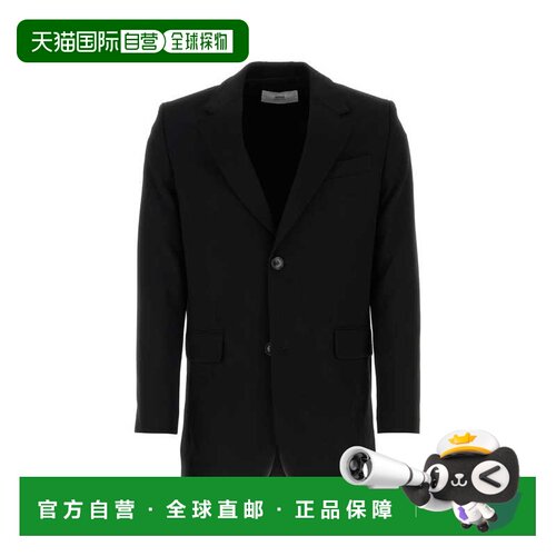 1h可退 香港直邮Ami Paris 男士西服 HBV303WV0039001 SS2024 黑