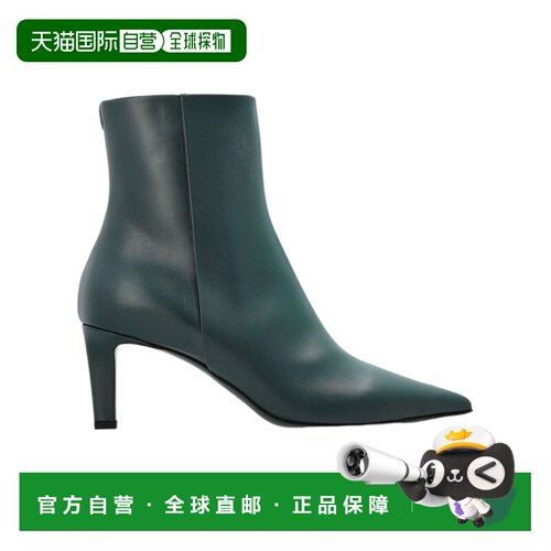 Jimmy Choo 尖头短筒靴 FRANKIEAB65CLF 【付后1h可退】