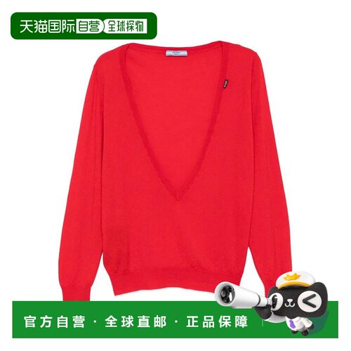 1h可退 香港直邮PRADA 女士针织衫 P24C3G19VKSOOOF0011 SS2026