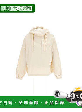 1h可退 香港直邮Jil Sander 吉尔 桑达 女士 长袖连帽卫衣 J40GU0