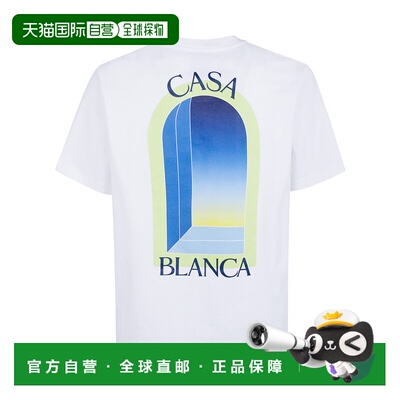 香港直邮CASABLANCA 男士T恤 AW2025 MSS26JTS00110ARCHES男装