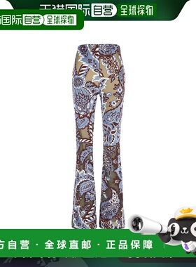 欧洲直邮ETRO 女士休闲裤WREA002699JD03S9880阔腿裤喇叭裤