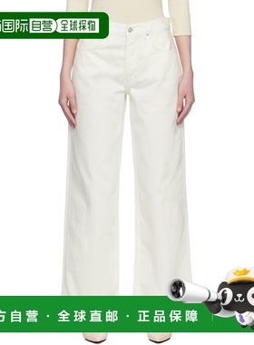 1h可退 香港直邮ANINE BING 女士 灰白色 Manon 牛仔裤 A0610896O