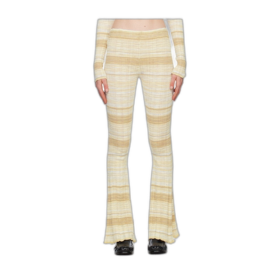 香港直邮Acne Studios 条纹喇叭阔腿裤休闲裤 FN-WN-TROU000968
