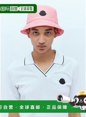 香港直邮Moncler 盟可睐 女士 徽标贴饰渔夫帽 3B00006597C3415