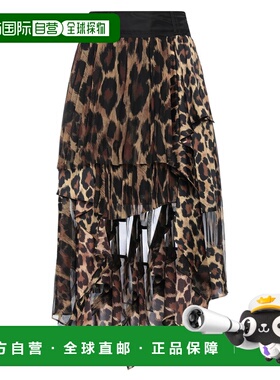 香港直邮Sacai 女士 中长半身裙 beige米色 舒适时尚