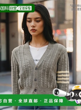 香港直邮Thom Browne V领开衫 MKC486BY1506羊毛马海毛