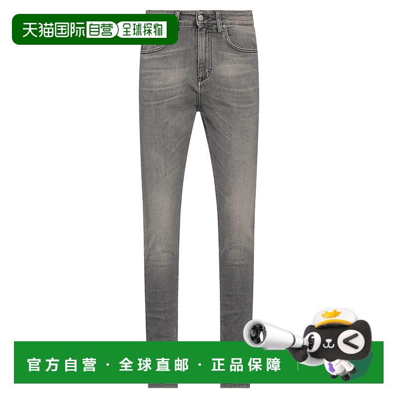 1h可退 香港直邮Represent 男士 牛仔长裤 grey灰色 舒适时尚
