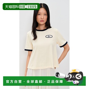 1h可退 香港直邮SEA 海洋 女士 Hester Ringer 硬质T恤 white白色