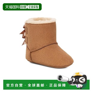 1h可退 香港直邮Ugg 女童 Bailey 蝴蝶结短靴(婴儿)童鞋童装