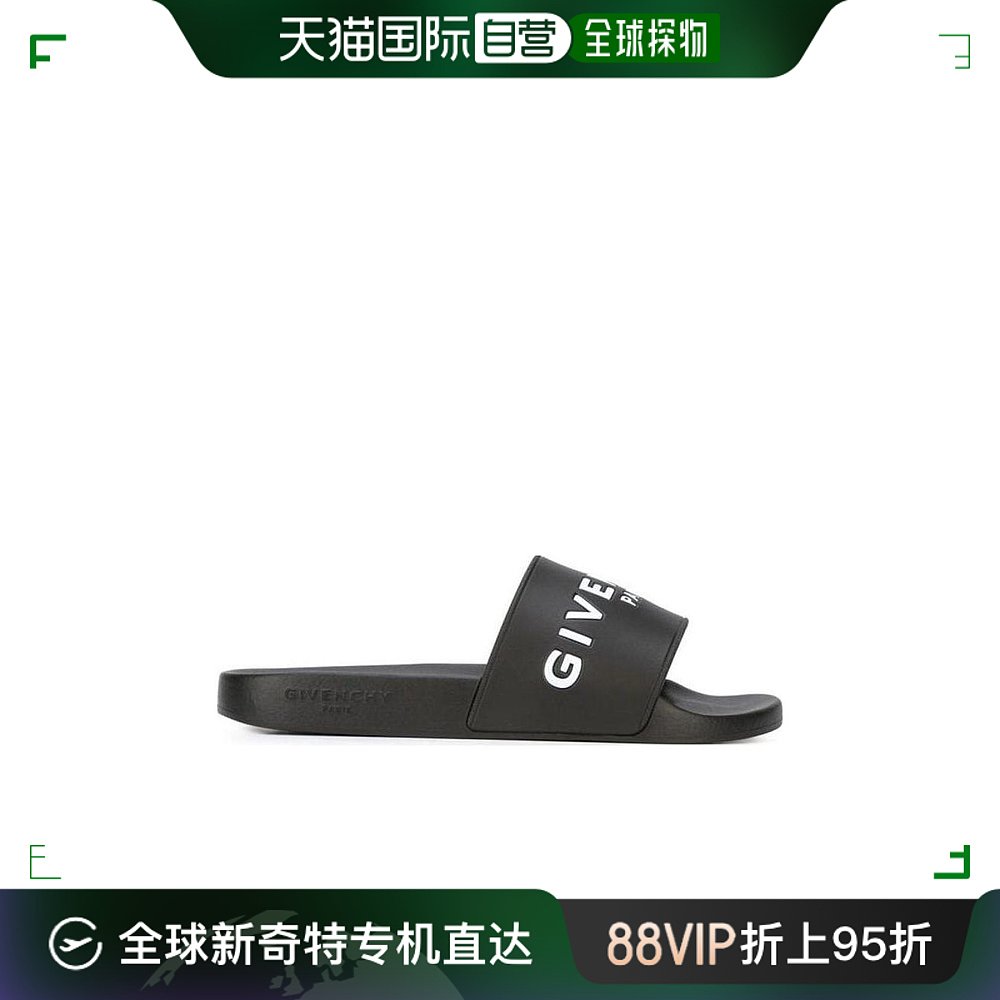 香港直邮Givenchy 纪梵希 女士 logo浮雕拖鞋 BE08209809