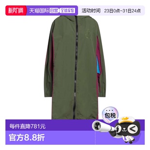 女士 Anderson 长款 夹克 舒适时 1h可退 green绿色 香港直邮J.W.