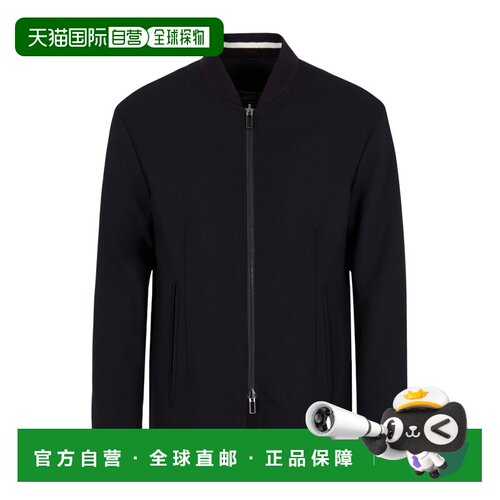 香港直邮Emporio Armani 长袖棒球领正反两穿休闲夹克 6R1G741NFV