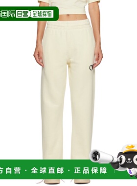 1h可退 香港直邮off-white 女士 灰白色运动裤 OWCH006F23JER001