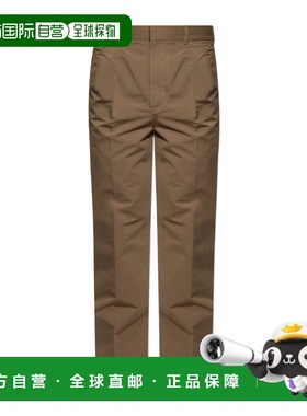 1h可退 香港直邮Tom Ford 褶裥休闲裤 SHP006FMC207S25