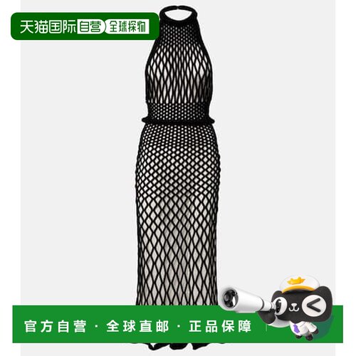 1h可退 香港直邮Givenchy 纪梵希 女士 挂脖露背网纱中长连衣裙