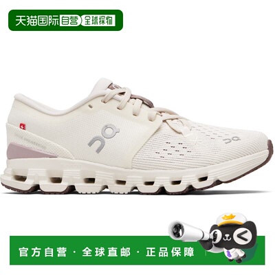 香港直邮On 女士 灰白色 Cloud X 4 运动鞋 3WE30074740