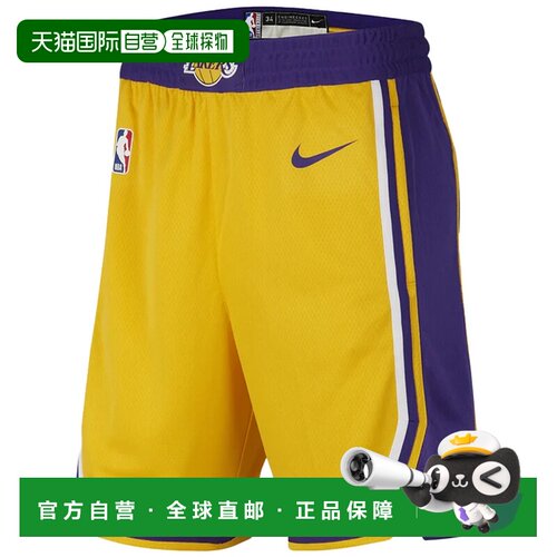 香港直邮NIKE 男士短裤 AJ5617728GIALLO CO 黄色 PANTALONCINO U