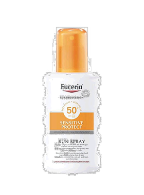 欧洲直邮Eucerin/优色林身体敏感肌肤防嗮喷雾200ml/瓶 SPF5正品