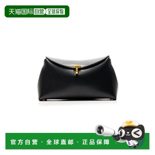 香港直邮TOTÊME 女士 T-Lock Clutch 手拿包 black黑色 舒适时尚