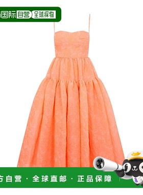 香港直邮Erdem 细肩带百褶连衣裙 21873