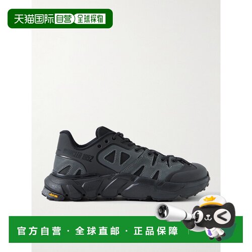 香港直邮moncler 男士 2 Moncler 1952 Silencio 牛巴革网纱橡胶