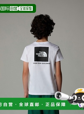 自营欧洲直邮北面Redbox 男童 T 恤TheNorthFace纯棉