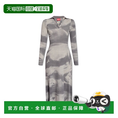DIESEL 女士连衣裙 MBRIDGEA124000THAJ9BX羊毛针织裙