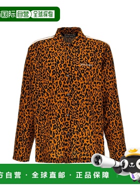1h可退 香港直邮Palm Angels 棕榈天使 男士 豹纹运动衬衫 PMBD05