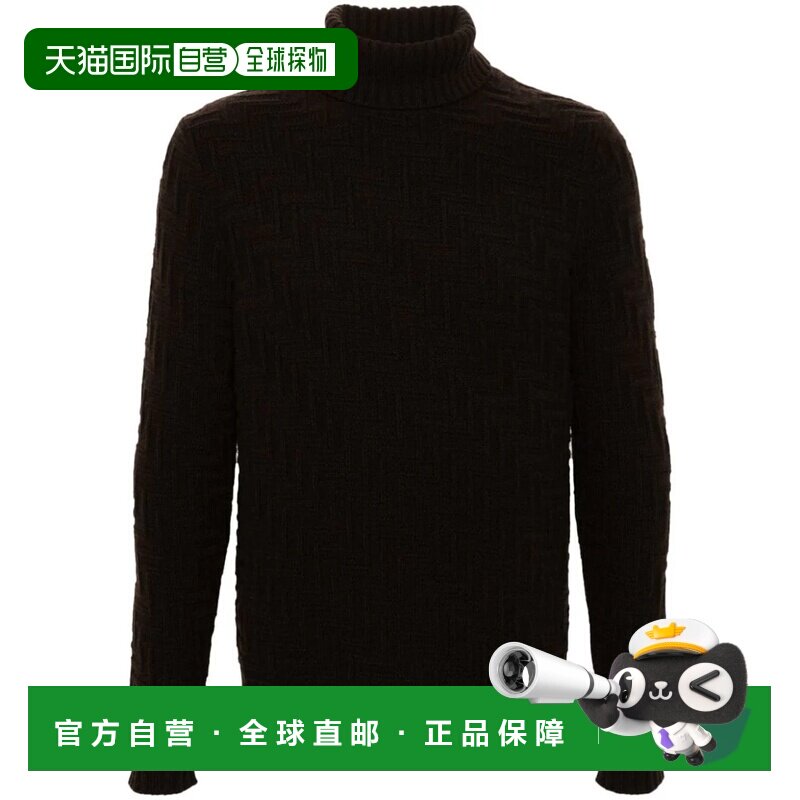 1h可退 香港直邮PRADA 男士针织衫 UMR62715TKF0324 AW2024 棕色