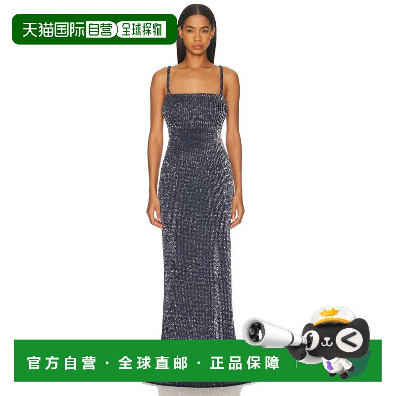香港直邮alaia 女士 紧身胸衣连衣裙 AA9R2897K149C长裙