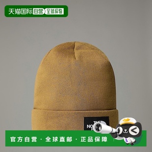 自营欧洲直邮北面百搭回收材料短帽TheNorthFace帽子针织帽毛线帽