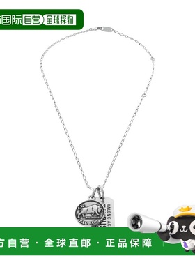 欧洲直邮BALENCIAGA (2025) 金牛座星座银项链吊坠