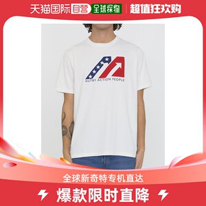香港直邮AUTRY 男士印花棉质T恤