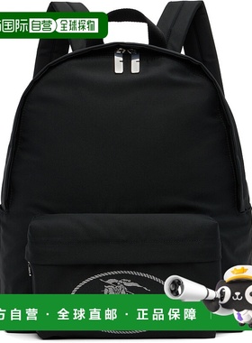 香港直邮Burberry 巴宝莉 男士 黑色 Orkney 双肩包 8111330