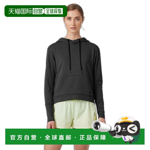 自营欧洲直邮Helly Hansen 女士黑色聚酯LIFA®TechLite连帽衫