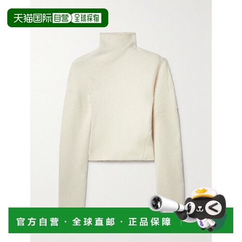 香港直邮1h可退 The Row 女士 高领针织衫 7632Y255 beige米色 舒
