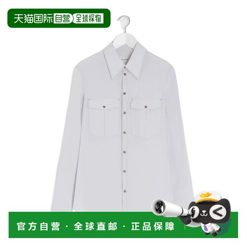 香港直邮LEMAIRE 女士衬衫 SH1187LF1399PU872 SS2026 白色长袖
