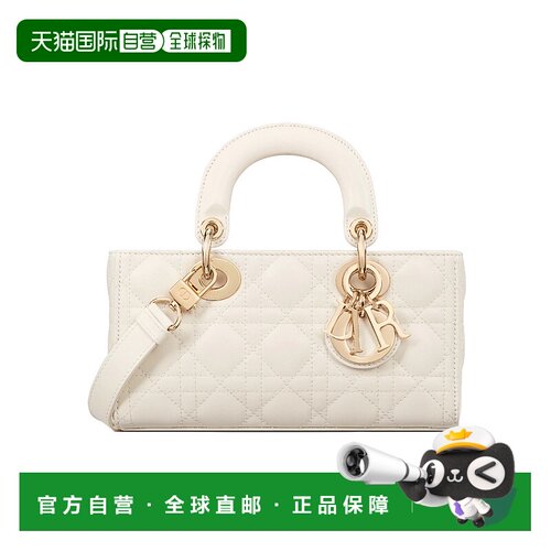 香港直邮Dior 小号LADY D-JOY 手提包单肩包 M0613ONGE迪奥