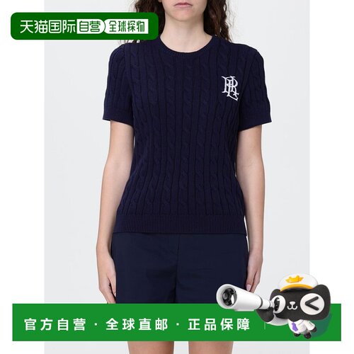 香港直邮RALPH LAUREN 女士针织衫 200P07025001 SS2026 深蓝色