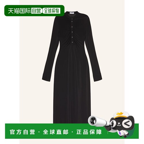 香港直邮ALAIA 女士连衣裙 100283021213000 CO 黑色 Evening dre