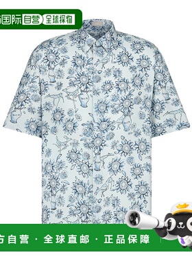 香港直邮Dior 短袖衬衫 493C516A6010迪奥男装