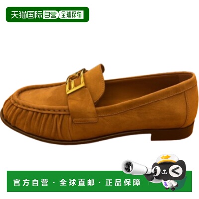 欧洲直邮FENDI 女士休闲鞋 8D87563TYF1UML CO 驼色 Biscuit sued